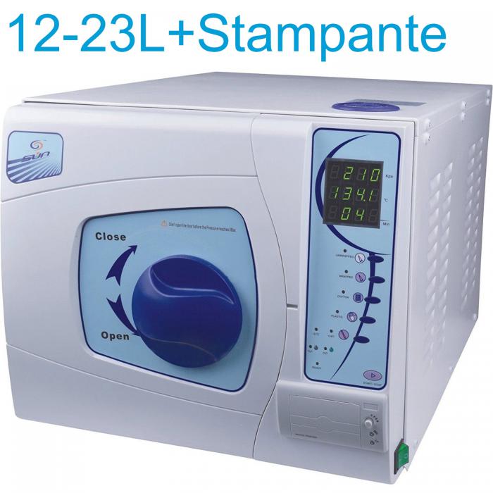 Sun® SUN-II-D Sterilizzazione Autoclaves Dentista/Laboratorio Classe B 12-23L