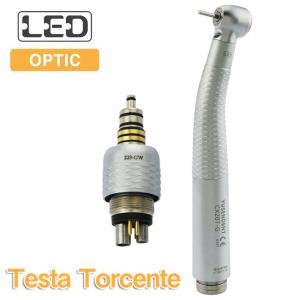 YUSENDENT® CX207-GW-TPQ Turbina a LED Testa Torcente con attacco rapido W&H comp...