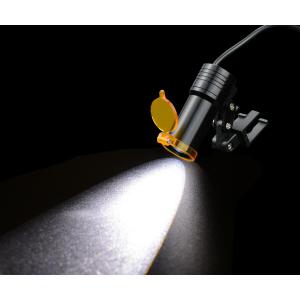 Tipo di Clip per Faro Anteriore a Led 5w Dentale, con Filtro + Occhiali Neri con Clip