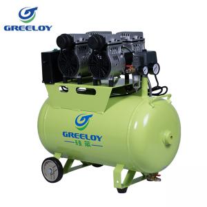 Greeloy® GA-62 Compressore senza olio dentista 60 litri