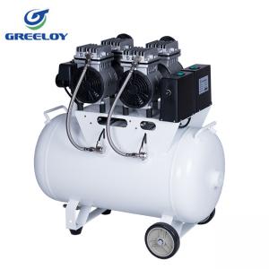 Greeloy® GA-62 Compressore senza olio dentista 60 litri