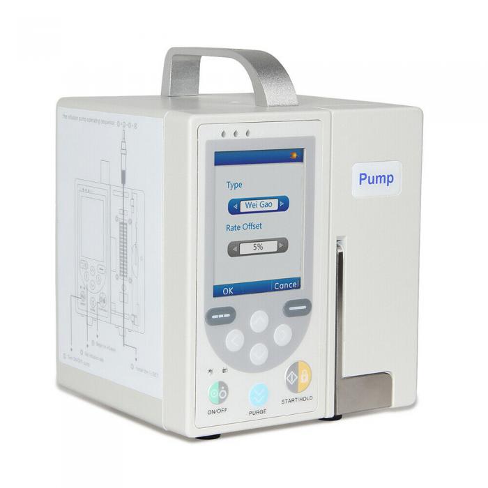 CONTEC SP750 Pompa infusione volumetrica pompa a siringa per controllo fluido IV, allarme, LCD