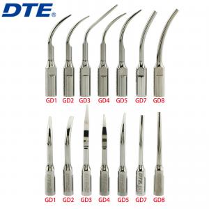 10 Pezzi Woodpecker DTE Dentale Scaling Sopragengivale Inserto per Ablatore (Compatibile NSK SATELEC)