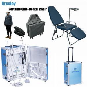 Greeloy® GU-P206 Riunito odontoiatrico portatile + GU-P101 Poltrona odontoiatrica portatile + Kit borsa portaoggetti