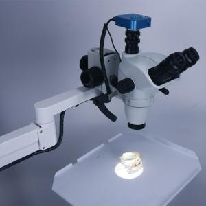 Microscopio operatorio odontoiatrico per terapia canalare dentale con fotocamera e 5w lampada led
