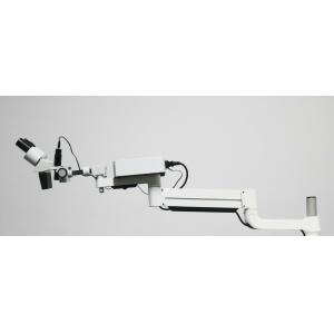 Microscopio operatorio odontoiatrico con carrello e lampade led 5w