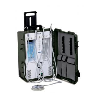 TPC PC2630 Riunito odontoiatrico portatile con compressore senza olio + siringhe aria/acqua