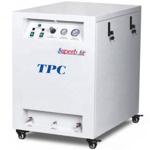 TPC Compressore senza olio silenziato odontoiatrico con armadio silenzioso