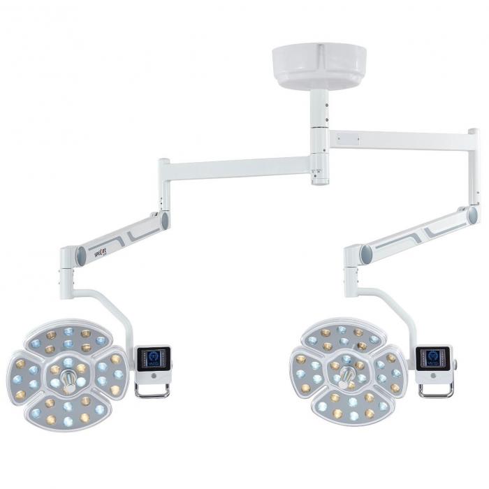 Saab® KY-P139-2 lampada scialitica per impianti dentali con montaggio a soffitto 64 LED (compatibile Wave one)