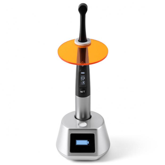 Lampade fotopolimerizzatrici led odontoiatriche senza fili 3H X-lite Q6, polimerizzazione in 1 secondo, misuratore di luce integrato