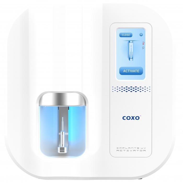 COXO UA-1 Dispositivo idrofilo da impianto dentale, Dispositivo attivazione dell'impianto dentale