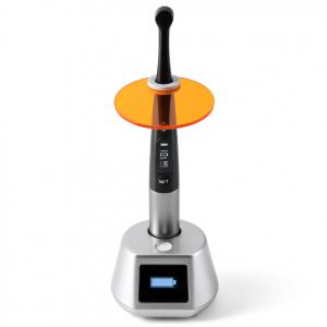 Lampade fotopolimerizzatrici led odontoiatriche senza fili 3H X-lite Q6, polimerizzazione in 1 secondo, misuratore di luce integrato