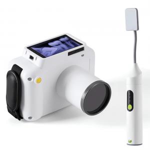 Apparecchio radiologico dentale portatile (schermo integrato) + Sensore rvg dentale senza fili iRay Pluto 0002XW
