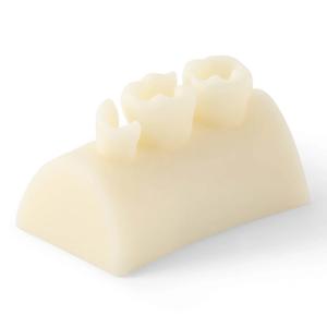 Blocco di esercizi per intarsi dentali, otturazione in resina composita