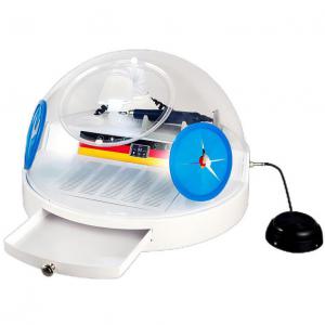 Sistema di lucidatura e molatura 2 in 1 per laboratorio odontotecnico con manipolo e sistema di aspirazione della polvere