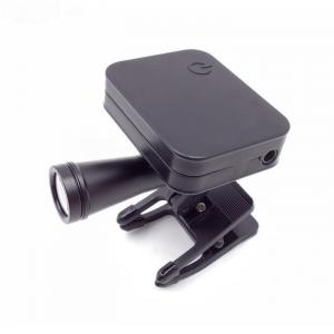Luce led per occhiali ingrandenti 5 W con clip e 2 batterie magnetiche da 60000 lux