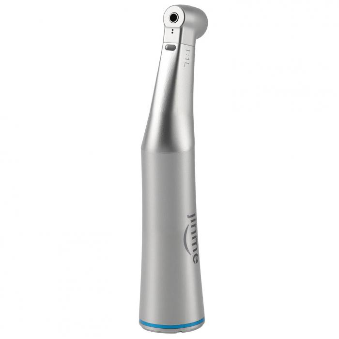 Manipolo contrangolo dentale Jinme W11L 1:1 con fibra ottica e canale interno Manipolo contrangolo dentale Jinme W11L 1:1 con fibra ottica e canale interno