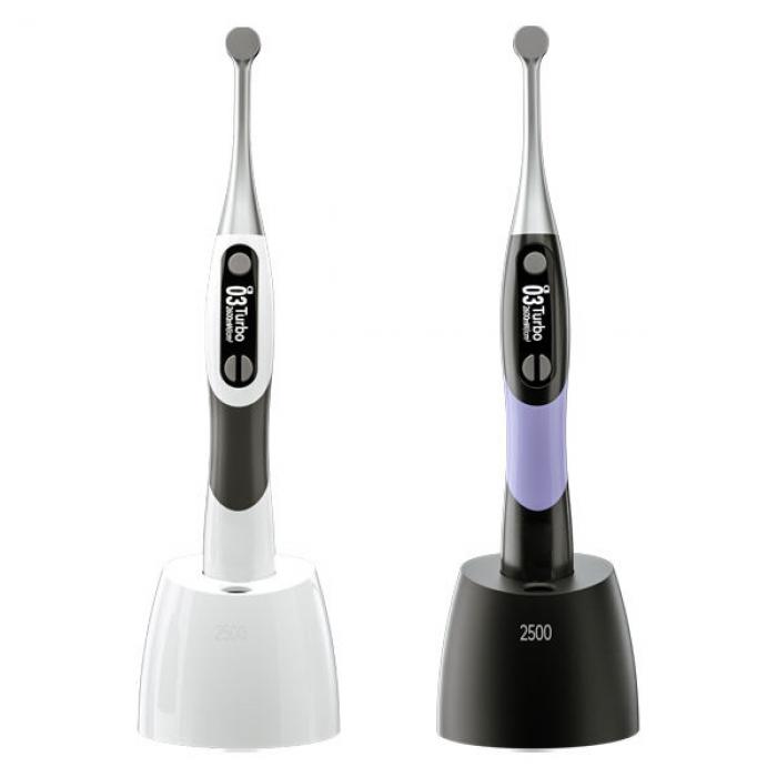Lampada polimerizzatrice a LED dentale Mecco Q8 Pro con esposimetro integrato e rilevatore di carie Lampada polimerizzatrice a LED dentale Mecco Q8 Pro con esposimetro integrato e rilevatore di carie