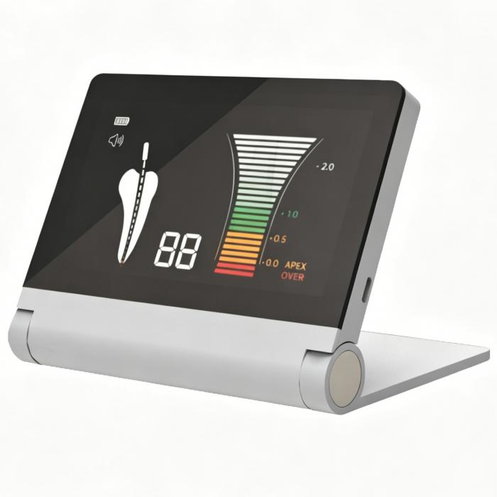 Localizzatore apicale dentale pieghevole Mecoo A7 con display retroilluminato a LED da 4,1 pollici Localizzatore apicale dentale pieghevole Mecoo A7 con display retroilluminato a LED da 4,1 pollici