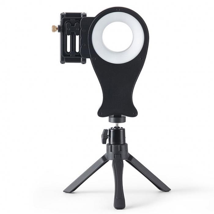 Anello luminoso per fotografia dentale, luce intraorale con 3 modalità di temperatura colore Anello luminoso per fotografia dentale, luce intraorale con 3 modalità di temperatura colore