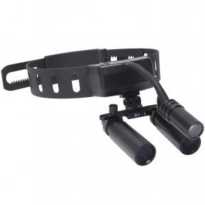 Occhiali ingrandenti dentista YUYO DY-005 8X + luce per occhiali ingrandenti a LED da 3W