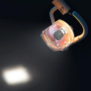 Lampada dentale orale da 50 W, lampade diagnostiche, a parete, a luce fredda