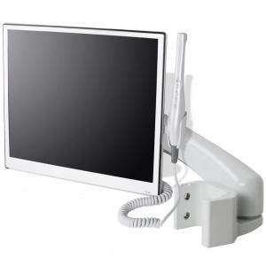 Telecamera intraorale dentale WIFI da 8 milioni di pixel con monitor da 17'' + supporto per poltrona odontoiatrica