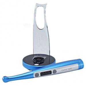 Lampada fotopolimerizzatrice odontoiatrica LED Mecco Dolphin con esposimetro integrato e lente per micropolimerizzazione