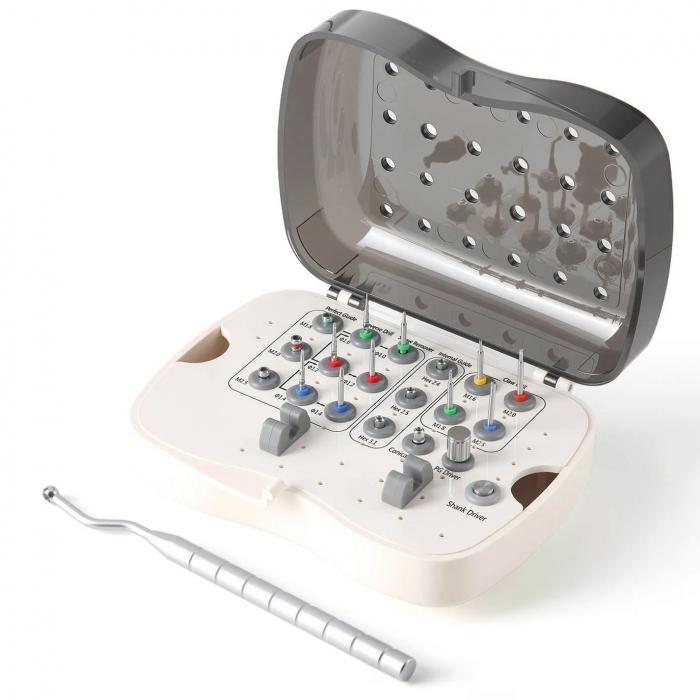 Kit universale HLY Dental per la rimozione di viti implantari Kit universale HLY Dental per la rimozione di viti implantari