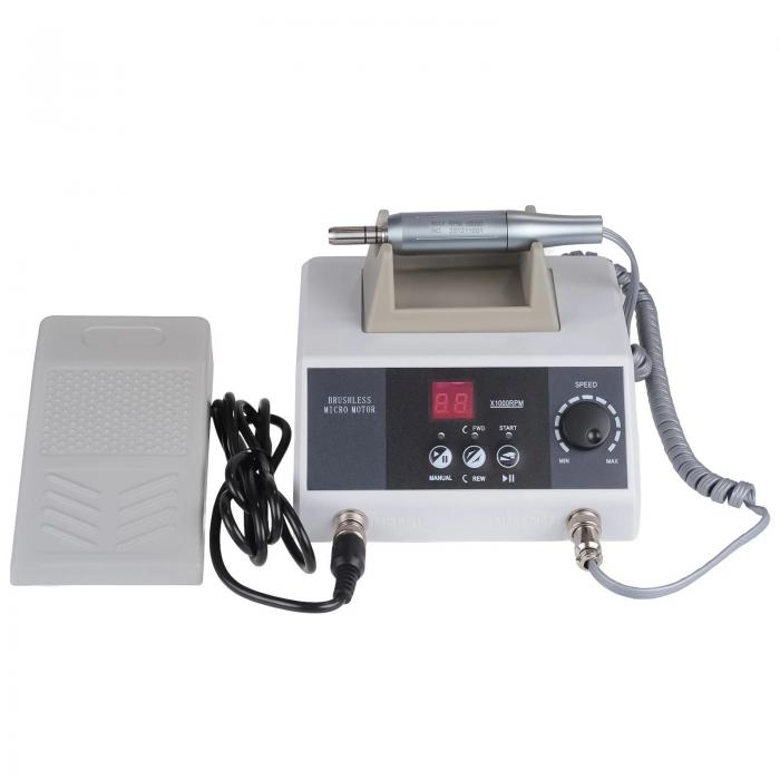 Micromotore da laboratorio odontotecnico con motore brushless di tipo E da 50.000 giri/minuto Micromotore da laboratorio odontotecnico con motore brushless di tipo E da 50.000 giri/minuto