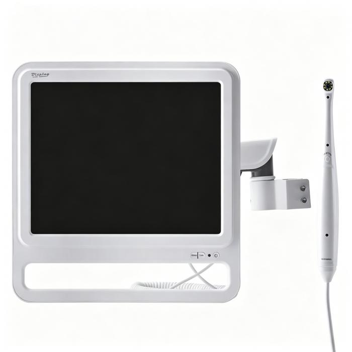 Telecamera intraorale dentale con monitor da 17 pollici + supporto regolabile