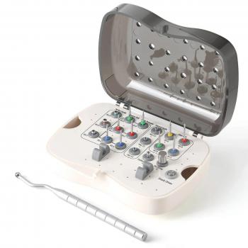 Kit universale HLY Dental per la rimozione di viti implantari