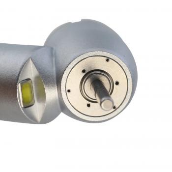 Manipolo chirurgico a turbina dentale BEING 401P45-M4E, inclinazione a 45 gradi, con attacco a 4 fori e luce LED