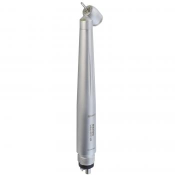 Manipolo chirurgico a turbina dentale BEING 401P45-M4E, inclinazione a 45 gradi, con attacco a 4 fori e luce LED