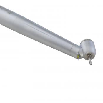Manipolo chirurgico a turbina dentale BEING 401P45-M4E, inclinazione a 45 gradi, con attacco a 4 fori e luce LED