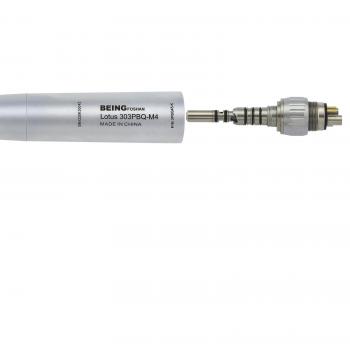 Manipolo chirurgico a turbina dentale 303PBQ45-K con angolazione di 45°, compatibile con attacco KaVo