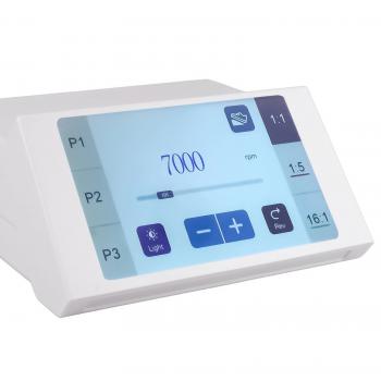 Micromotore elettrico odontoiatrico per restauri dentali (touchscreen, 4 fori, velocità regolabile)