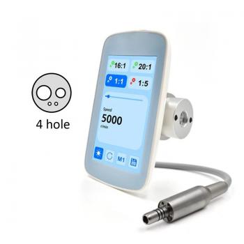 Micromotore elettrico odontoiatrico integrato a LED, senza spazzole (brushless), con schermo touch