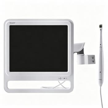 Telecamera intraorale dentale con monitor da 17 pollici + supporto regolabile