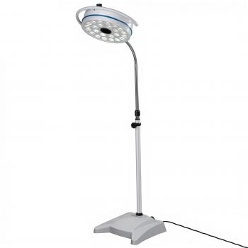 Lampada operatoria odontoiatrica da pavimento da 72 W con 24 lampadine LED a luce fredda
