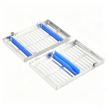 Cassetta di sterilizzazione per strumenti dentali da 5 pezzi (ogni cassetta contiene 10 strumenti dentali)