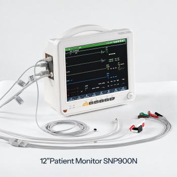 Monitor paziente multiparametrico SINNOR SNP9000N 12'' 6 parametri (ECG, RESP, TEMP, NIBP, SPO2, PR)