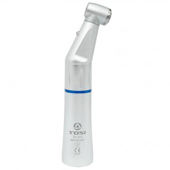 Contrangolo anello blu odontoiatrico con generatore LED interno e attacco di tip...