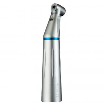 Contrangolo anello blu odontoiatrico con generatore LED interno e attacco di tipo E