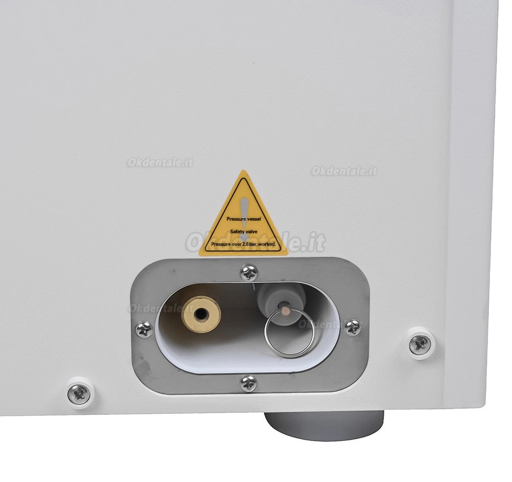 Autoclave a vapore dentale Getidy YJN-23 di classe B con stampante integrata Autoclave a vapore dentale Getidy YJN-23 di classe B con stampante integrata