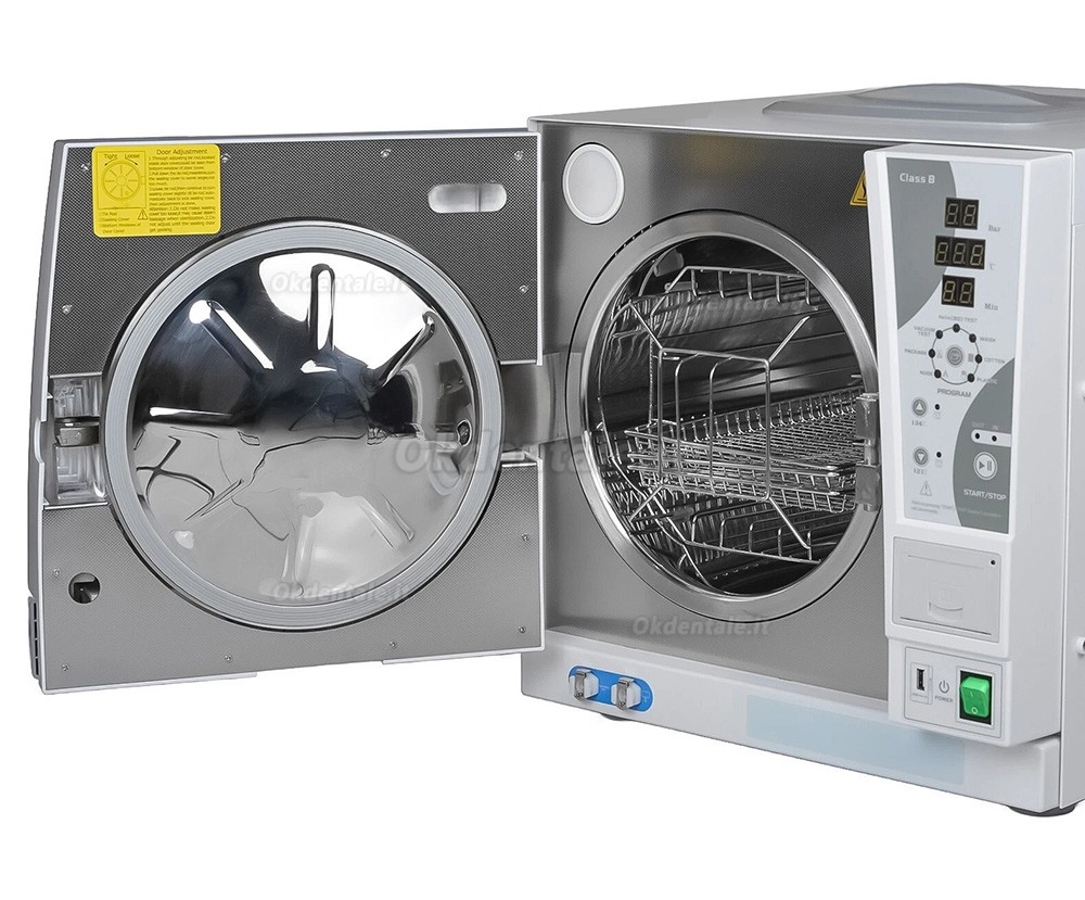 Autoclave a vapore dentale Getidy YJN-23 di classe B con stampante integrata Autoclave a vapore dentale Getidy YJN-23 di classe B con stampante integrata