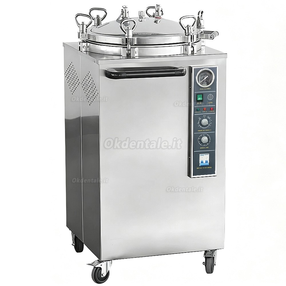 Sterilizzatore a vapore verticale per uso odontoiatrico da 35L/50L/75L/100L Sterilizzatore a vapore verticale per uso odontoiatrico da 35L/50L/75L/100L