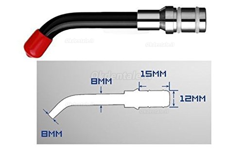 12 mm punte in fibra ottica di vetro chiaro per luce cure 10PCS