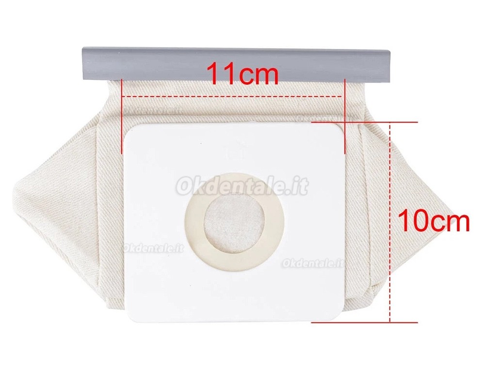 5 sacchetti per aspirapolvere riutilizzabili in tessuto 5 sacchetti per aspirapolvere riutilizzabili in tessuto