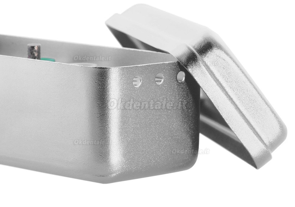 Scatola in alluminio a 60 fori per l'autoclavatura di lime per canali radicolari dentali